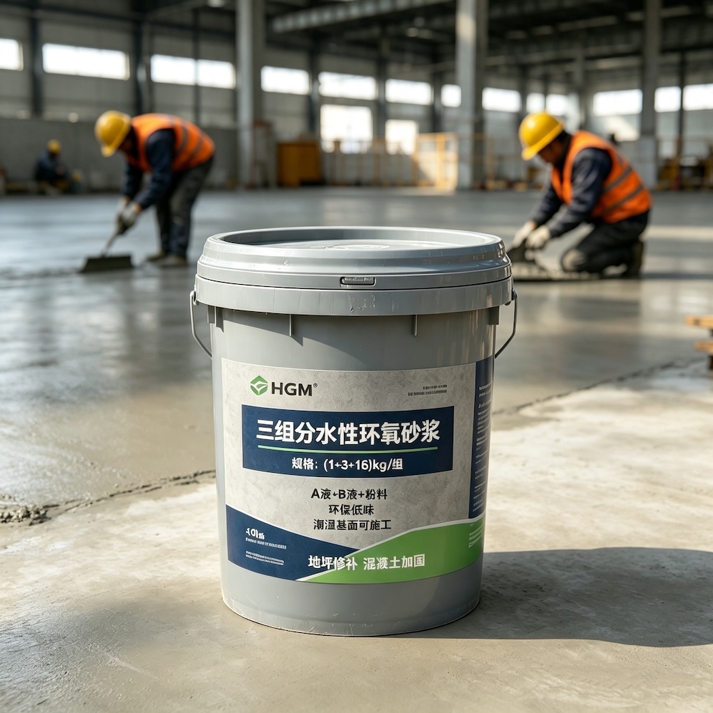 白城三组份水性环氧砂浆